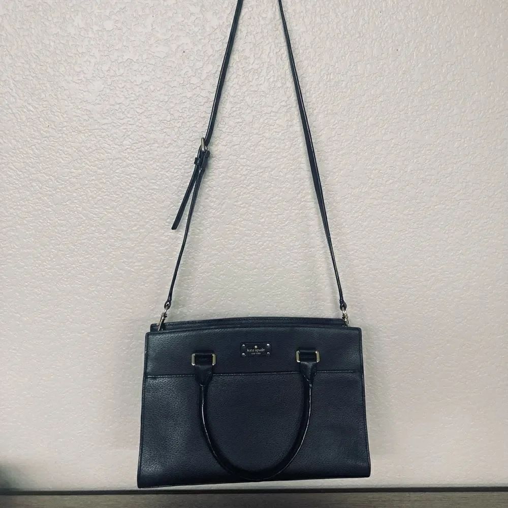 Kate Spade Structured Satchel Crossbody Handbag - Picture 2 of 9